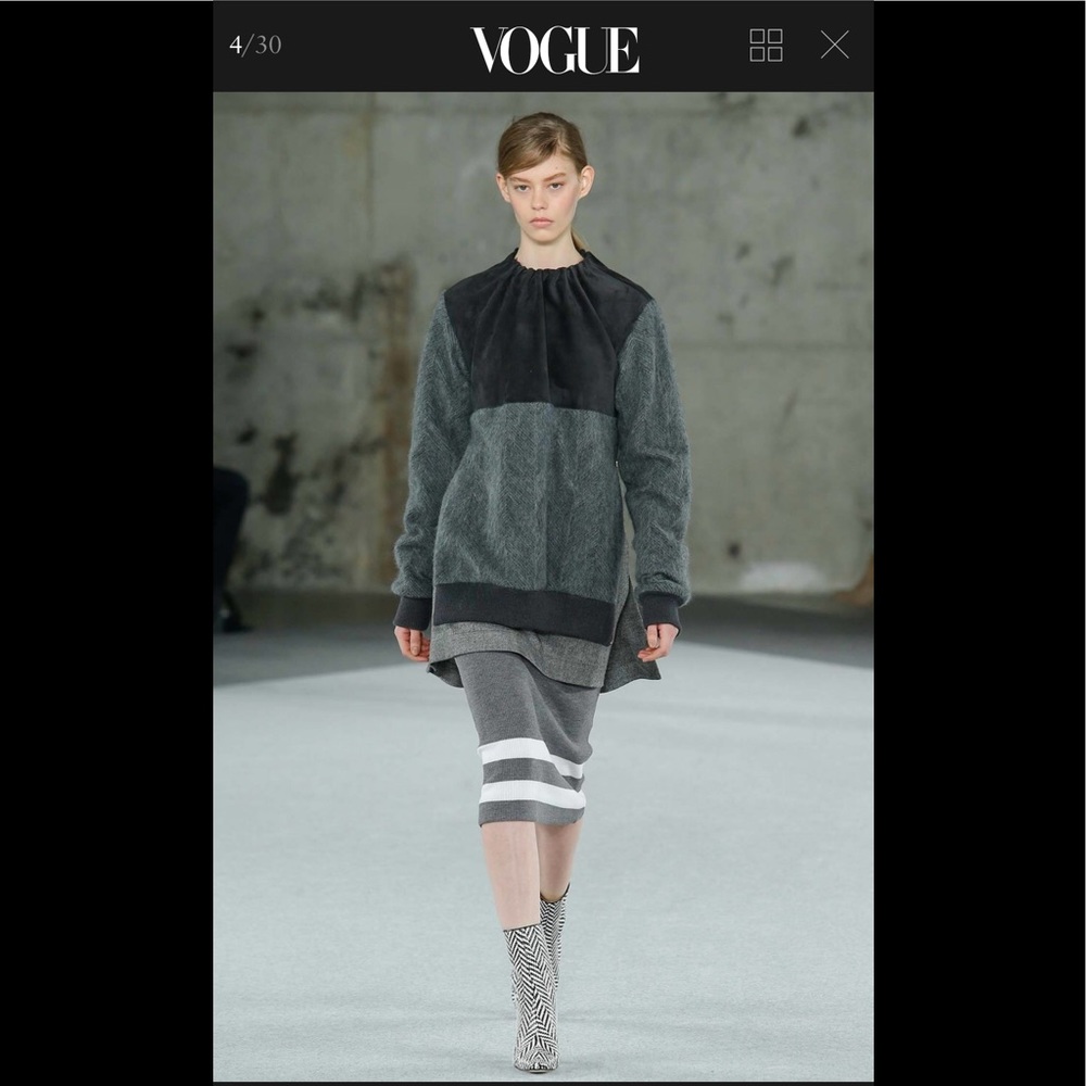 EDUN Striped Knit Rib Skirt Sz XS. So CHIC!⚡️